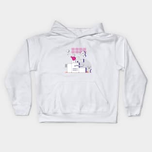 print love Kids Hoodie